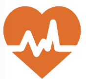 orange heartbeat